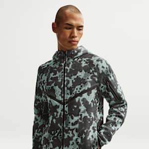 NIKE公式】ナイキ テック メンズ フルジップ フリース カモ ウィンド